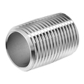 Usa Industrials Pipe Fitting - Aluminum - Schedule 40 - Close Nipple - 1" NPT Male ZUSA-PF-5642